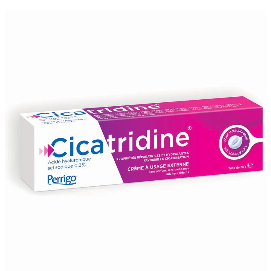 Cicatridine Healing Cream With Hyaluronic Acid 30g (1.01fl oz) - FrenchBeautyHub