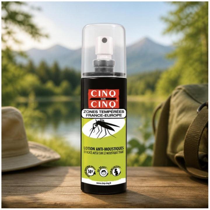 Cinq Sur Cinq Temperate Zones Mosquito Repellent Lotion 100ml (3.38fl oz)