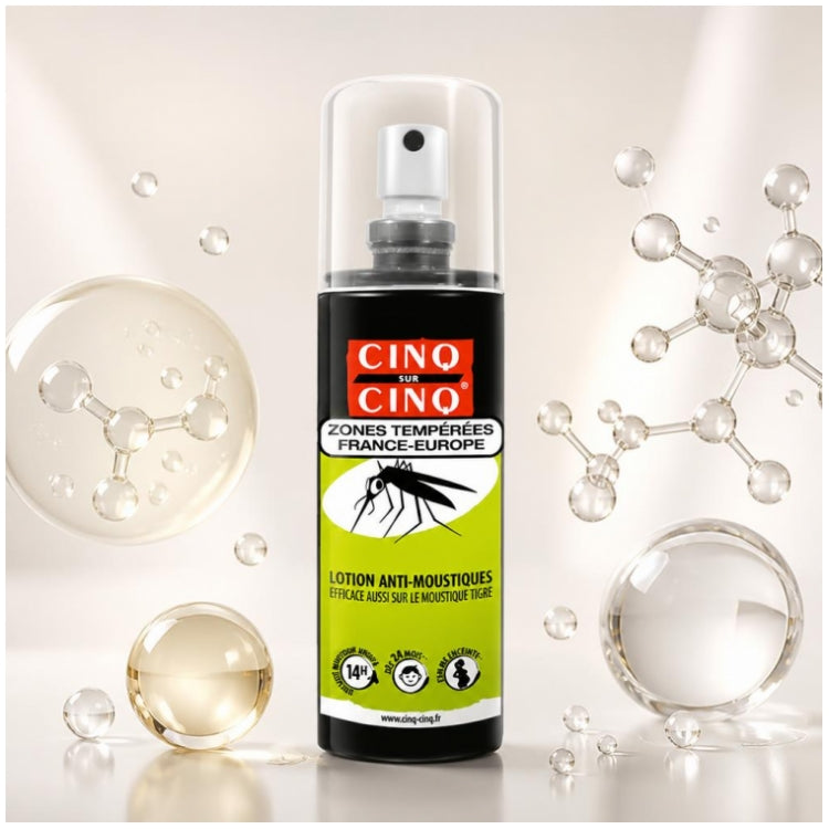 Cinq Sur Cinq Temperate Zones Mosquito Repellent Lotion 100ml (3.38fl oz)