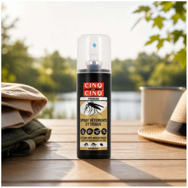 Cinq Sur Cinq Mückenschutzspray für Kleidung und Textilien 100ml