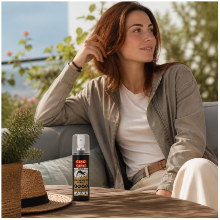 Cinq Sur Cinq Mückenschutzspray für Kleidung und Textilien 100ml