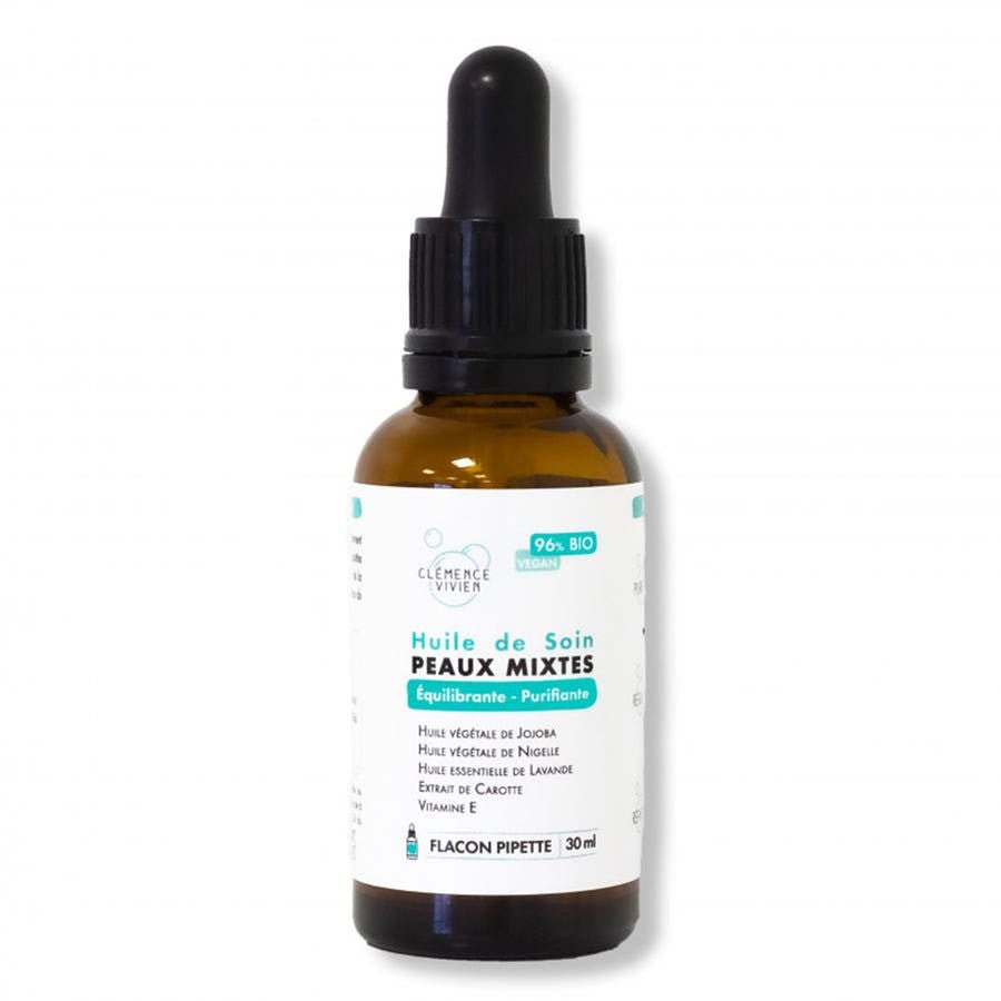Clemence&Vivien Combination Skin Regulating Care Oil 30ml (1.01fl oz) - FrenchBeautyHub