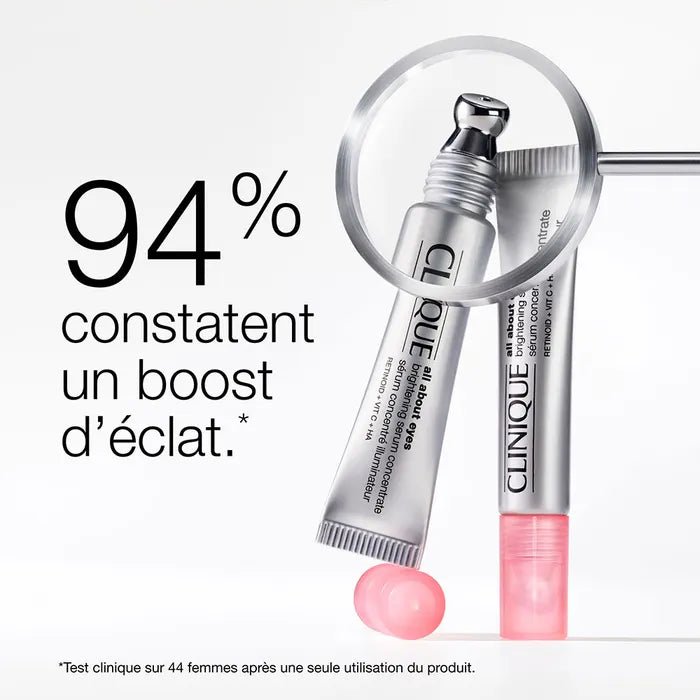 Clinique All About Eyes Brightening Serum Concentrated 10ml (1.01fl oz) - FrenchBeautyHub