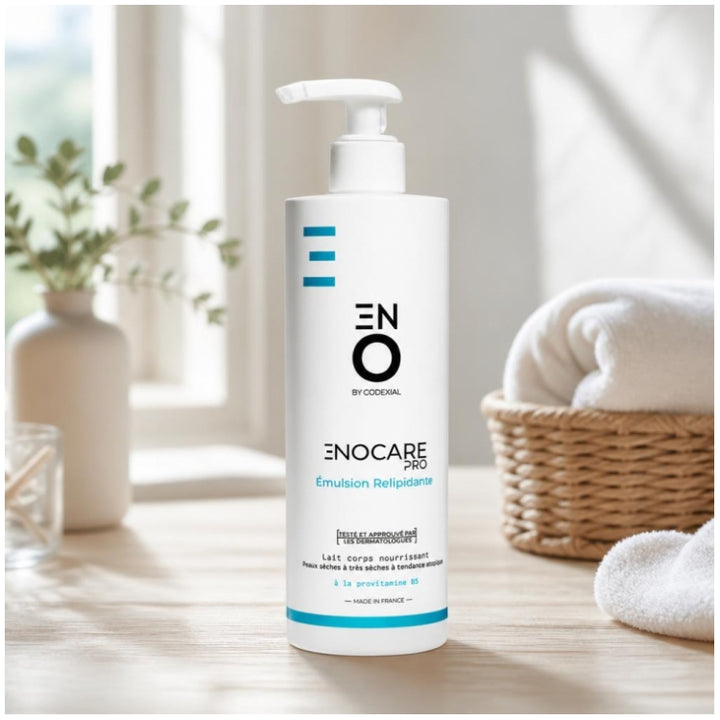 ENO Laboratoire Codexial Enocare Pro Relipid+ Émulsion peaux sèches à très sèches 400ml