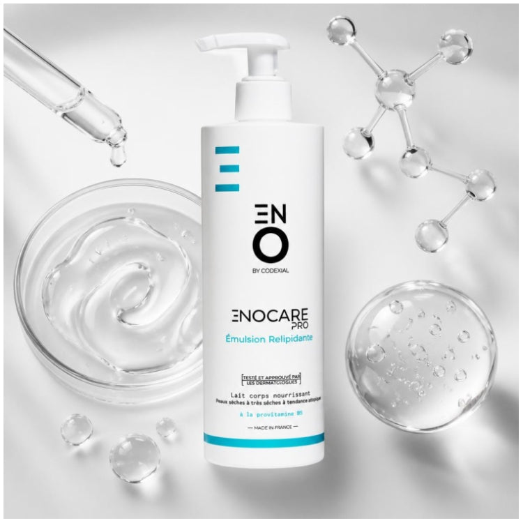 ENO Laboratoire Codexial Enocare Pro Relipid+ Émulsion peaux sèches à très sèches 400ml