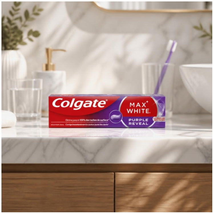 Colgate Max White Violet anti-stain toothpaste 75ml (2.54 fl oz)