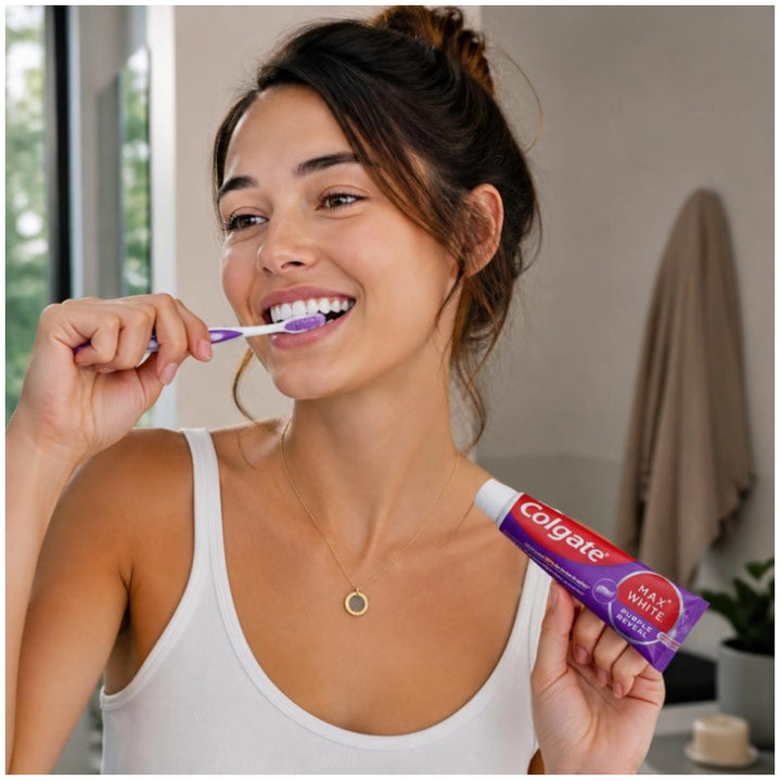 Colgate Max White Violet anti-stain toothpaste 75ml (2.54 fl oz)