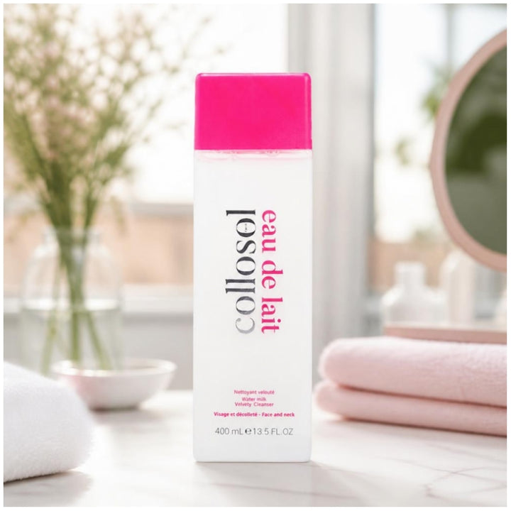 Collosol Eau De Lait Loción limpiadora facial y desmaquillante 400ml