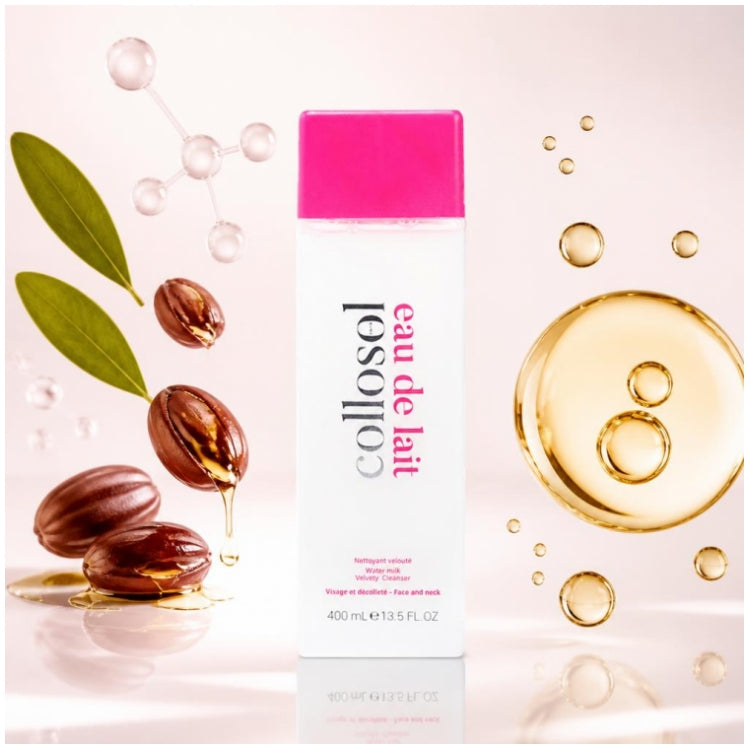 Collosol Eau De Lait Loción limpiadora facial y desmaquillante 400ml