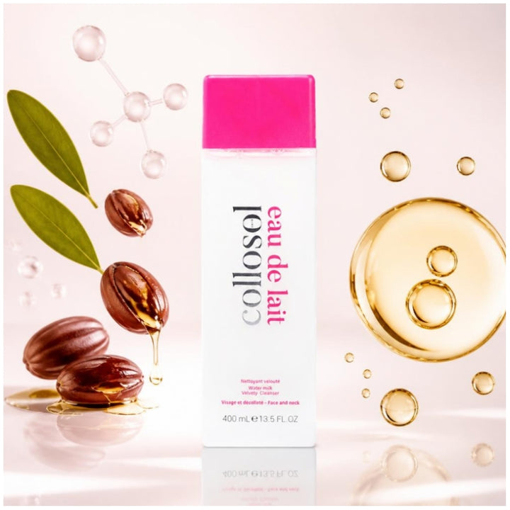 Collosol Eau De Lait Loción limpiadora facial y desmaquillante 400ml