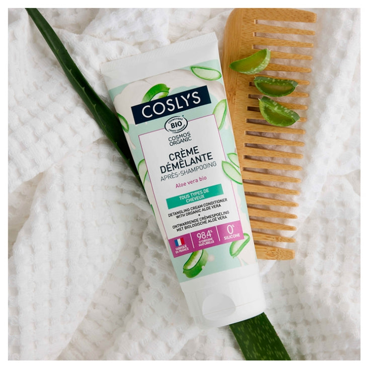 Coslys Organic Aloe Vera كريم لفك تشابك الشعر 200ml