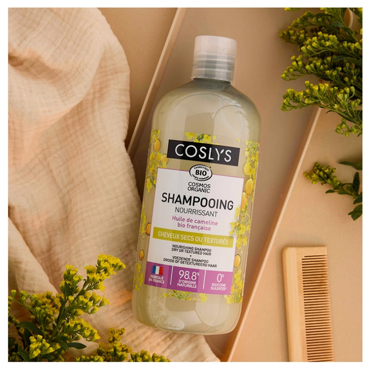 Coslys Organic Shampooing Nourrissant Intense Cheveux secs et abîmés 500ml