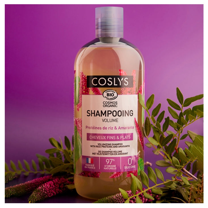 Coslys Organic Voluminizing Shampoo thin & flat hair 500ml (16.90fl oz)