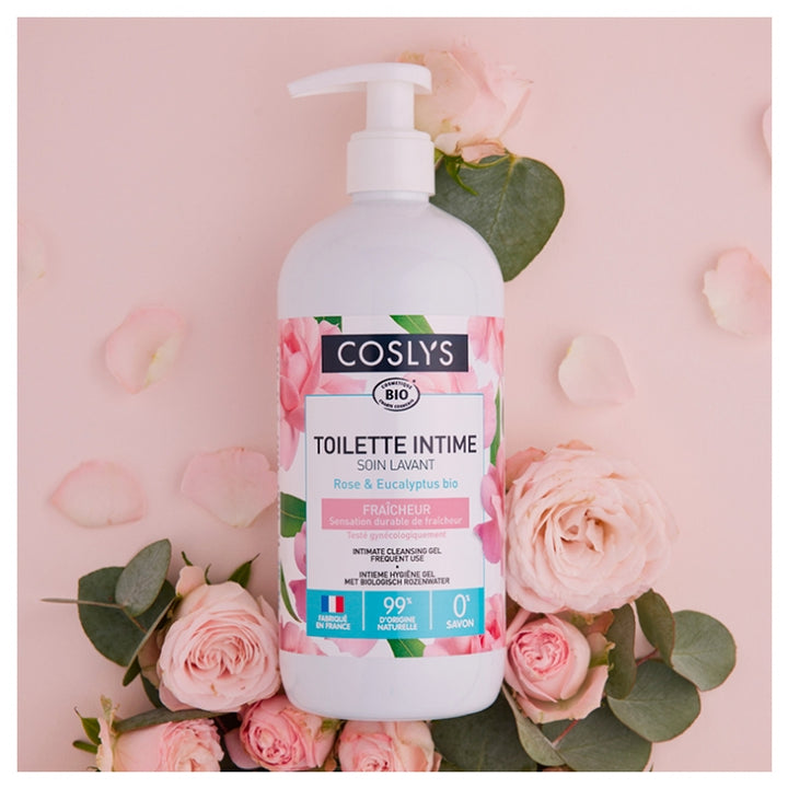 Coslys Organic Freshness جل حميمي بالورد والأوكالبتوس 500ml