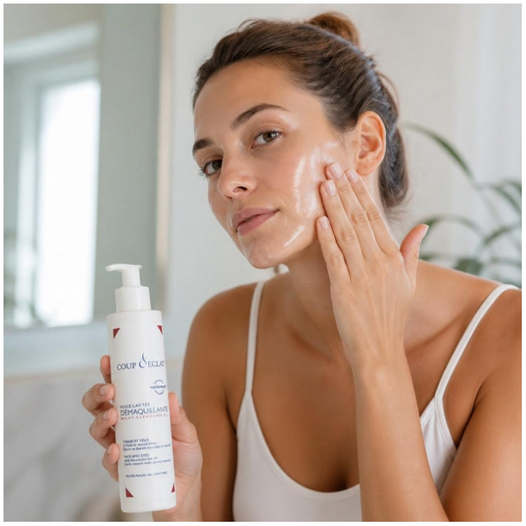 Coup D'Eclat Aceite limpiador lechoso 200ml