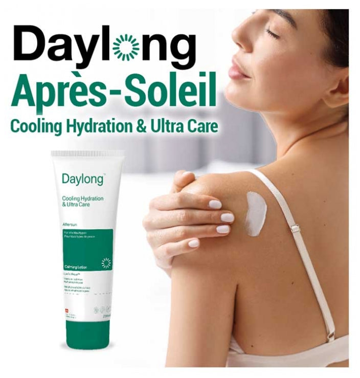 Galderma Daylong Loção pós-sol refrescante para hidratação e cuidado intensivo 236 ml