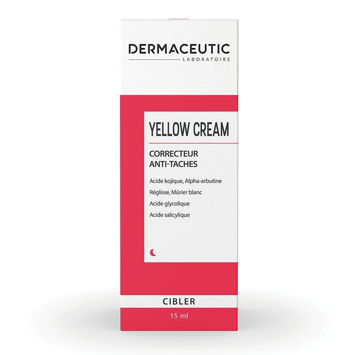 Dermaceutic Yellow Cream Depigmenting Concentrate 15ml (0.50fl oz) - FrenchBeautyHub