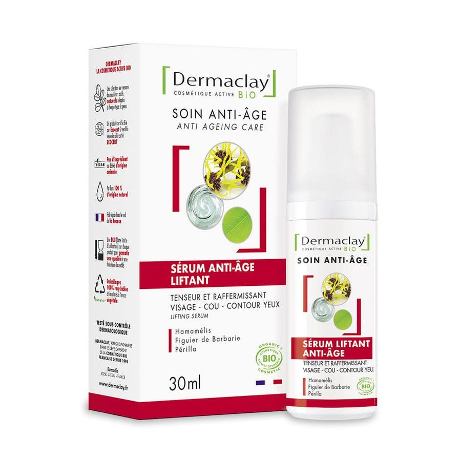 Dermaclay Anti Ageing Lifting Serum 30ml (1.01fl oz) - FrenchBeautyHub