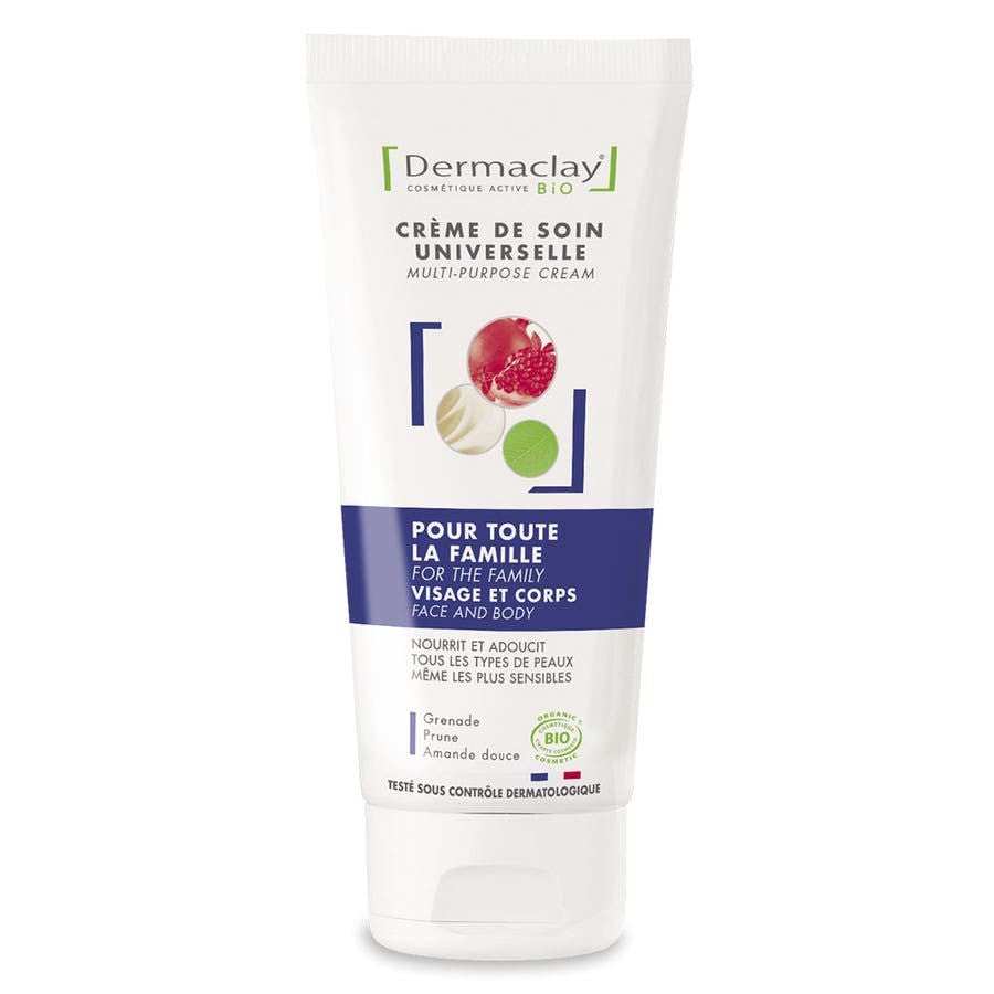 Dermaclay Bioes Universal Cream For Care Face And Body 100ml (3.38fl oz) - FrenchBeautyHub