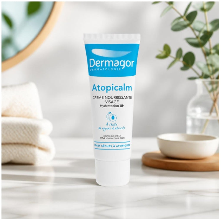 Dermagor Atopicalm Ultra Hydrating Face Cream Dry Skin Prone To Atopy 40ml (1.35fl oz)