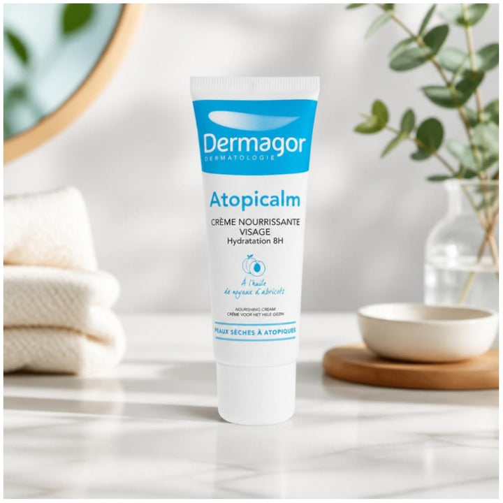 Dermagor Atopicalm Ultra Hydrating Face Cream Dry Skin Prone To Atopy 40ml (1.35fl oz)