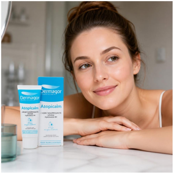 Dermagor Atopicalm Ultra Hydrating Face Cream Dry Skin Prone To Atopy 40ml (1.35fl oz)
