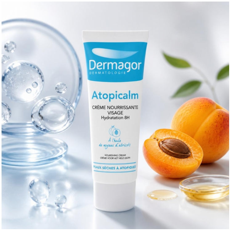 Dermagor Atopicalm Ultra Hydrating Face Cream Dry Skin Prone To Atopy 40ml (1.35fl oz)