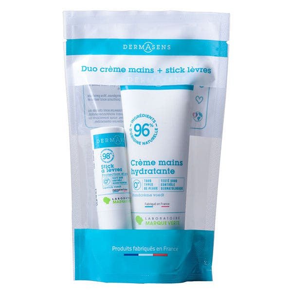 Dermasens Duo Hand Cream + Lip Stick - FrenchBeautyHub