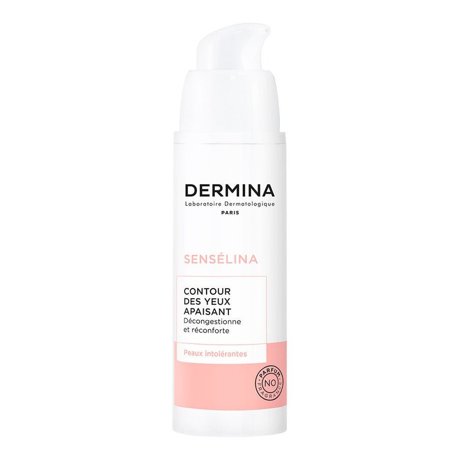 Dermina Senselina Soothing Eye Contour for Intolerant Skin 20ml (0.67fl oz) - FrenchBeautyHub