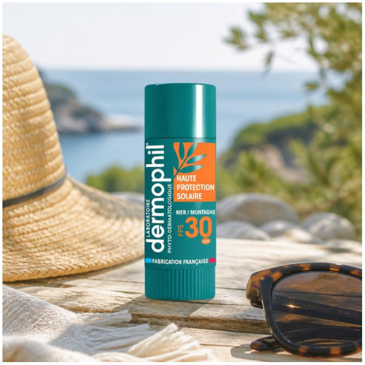 Dermophil Indien High Protection Lip Stick Sunscreen SPF30 4g (0.14oz)