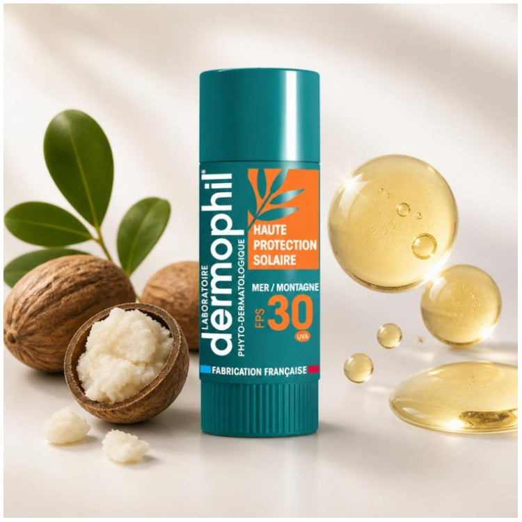 Dermophil Indien High Protection Lip Stick Sunscreen SPF30 4g (0.14oz)