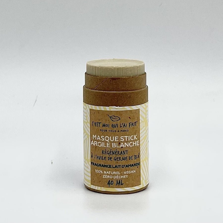 Diet World C'est Moi Qui L'ai Fait White Clay Stick Masks 40g (1.41 oz) - FrenchBeautyHub