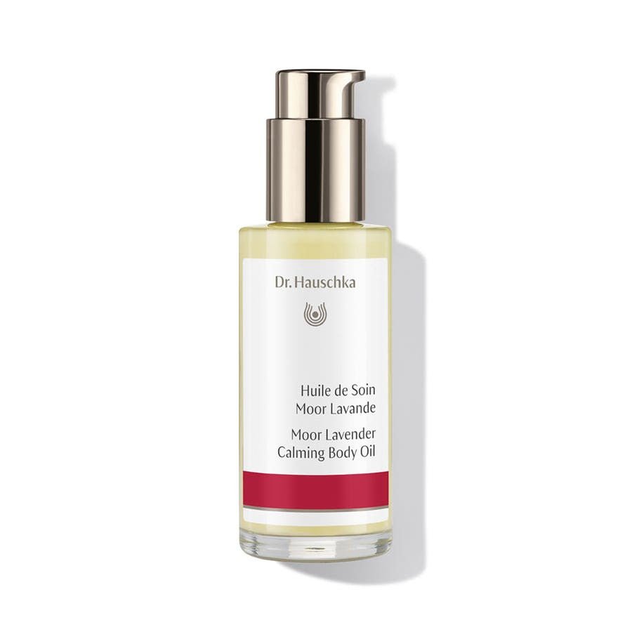 Dr. Hauschka Moor Lavender Calming Body Oil 75ml (2.53fl oz) - FrenchBeautyHub