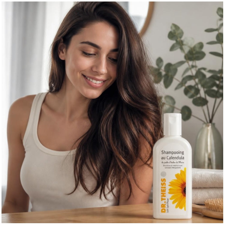Dr. Theiss Naturwaren CALENDULA SHAMPOO GENTLE PROTECTION FREQUENT USE 200ml (6.76fl oz)