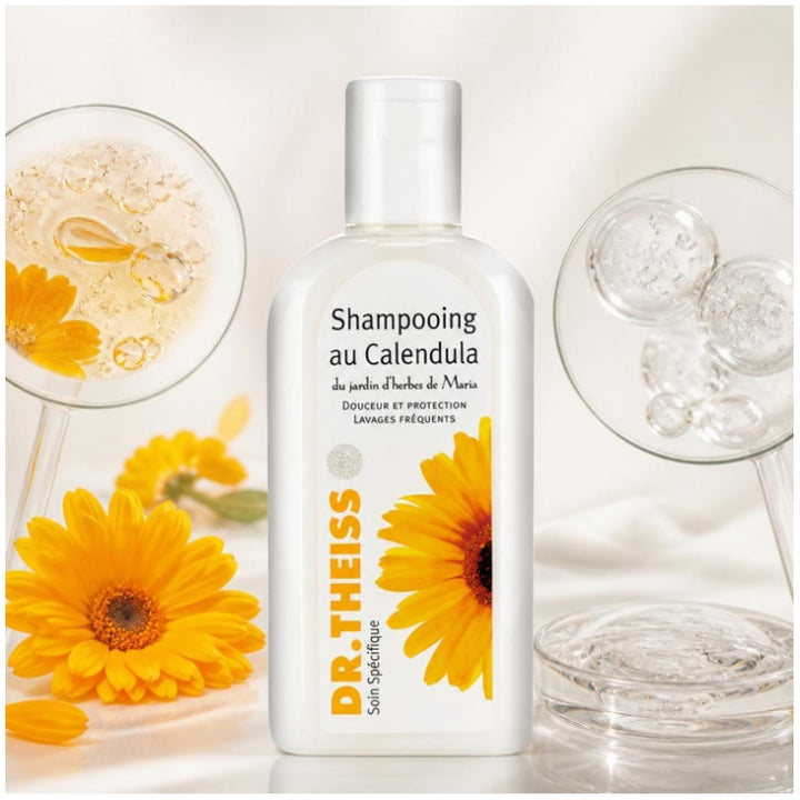 Dr. Theiss Naturwaren CALENDULA SHAMPOO GENTLE PROTECTION FREQUENT USE 200ml (6.76fl oz)