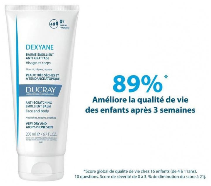 Ducray Dexyane Anti-Scratching Emollient Balm 400ml (13.53fl oz)