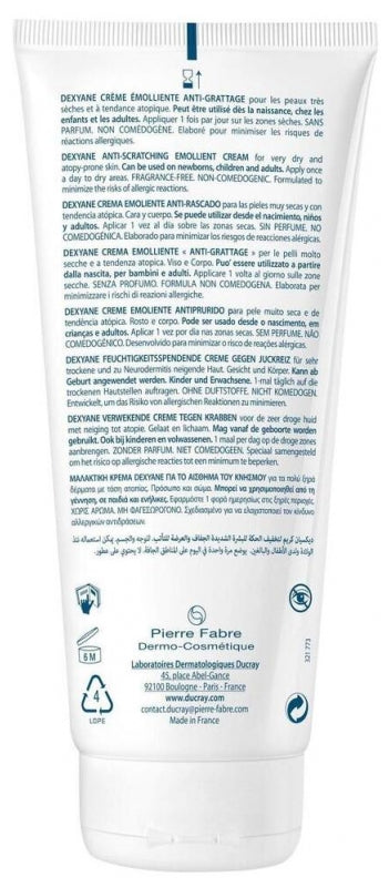 Ducray Dexyane Emollient Anti-Scratch Cream