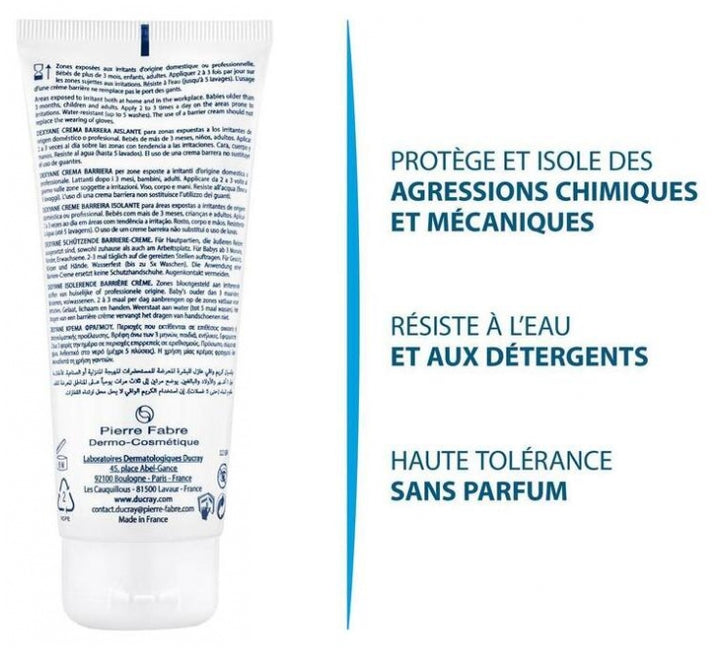 Ducray Dexyane Insulating Barrier Cream for Dry Skin Prone to Irritation or Atopic Eczema 100ml (3.38fl oz)