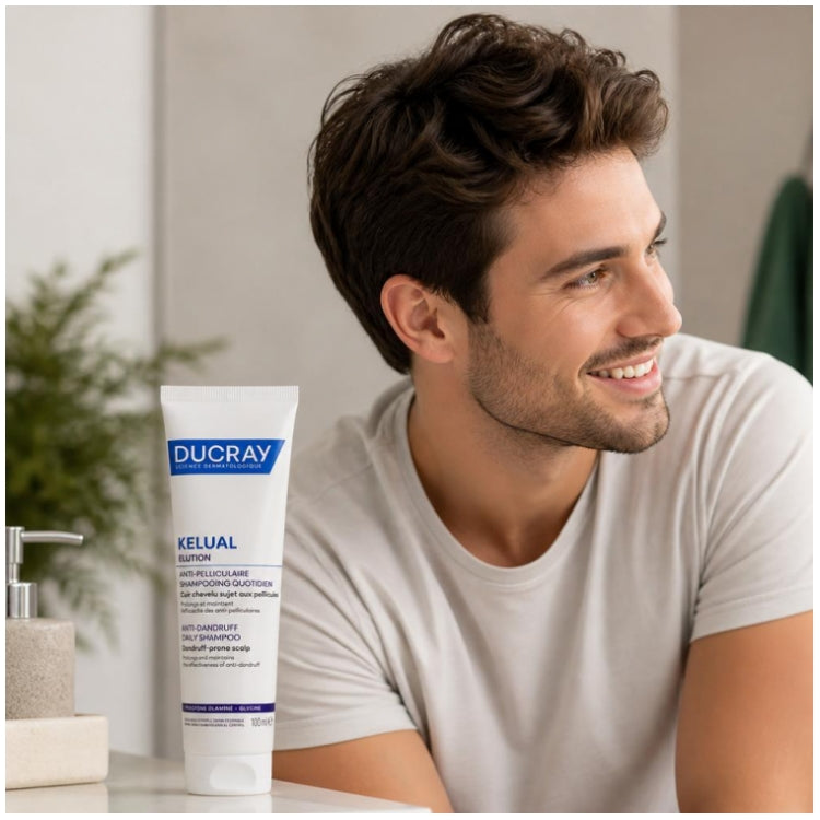 Ducray Elution Champú suave equilibrante para controlar la caspa