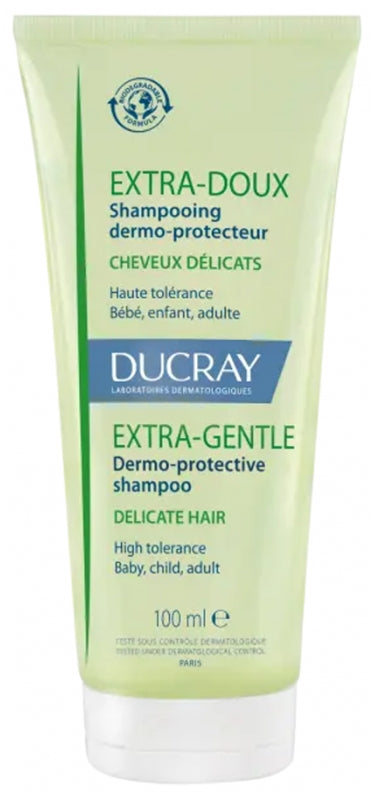 Ducray Extra-Doux Dermo-Protective Shampoo for Delicate Hair