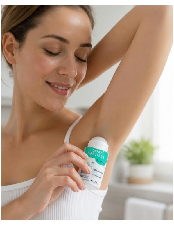 Ducray Hidrosis Control Déodorant anti-transpirant Roll-On 2x 40ml