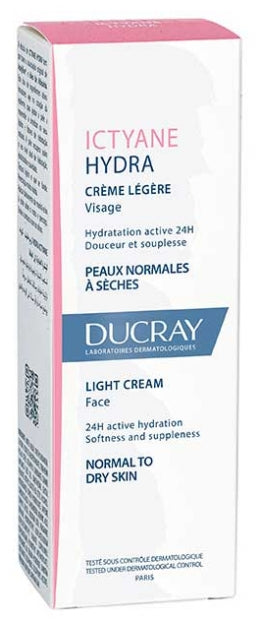 Ducray Ictyane Hydrating light soothing cream 40 ml (1.35fl oz)