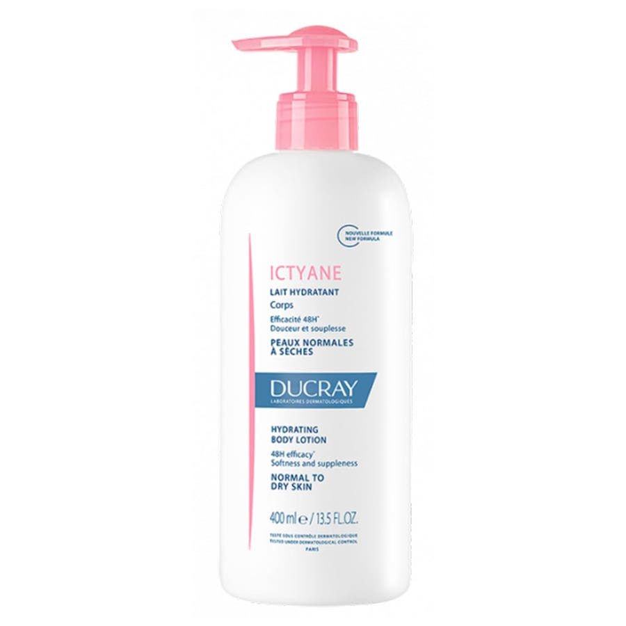 Ducray Ictyane Hydrating Body Lotion 400ml (13.53floz) - FrenchBeautyHub