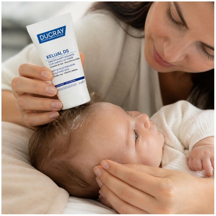 Ducray Kelual Keratoreducing Emulsion Face & Scalp, Cradle Cap 50ml (1.69fl oz)