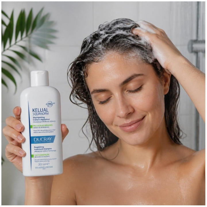 Ducray Kelual Squanorm Regulating treatment shampoo oily dandruff 200ml (6.76fl oz)