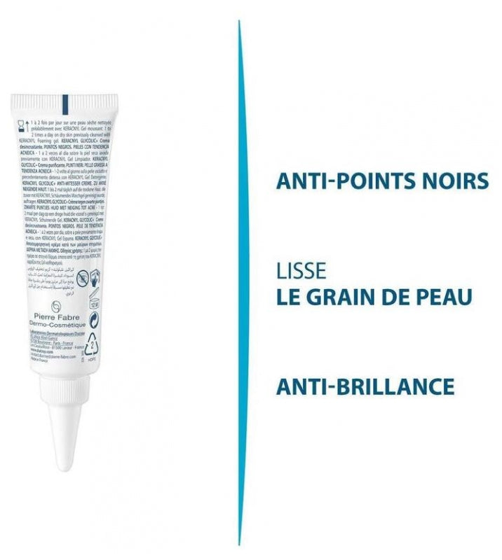 Ducray Keracnyl Glycolic+ Unclogging Cream 30ml (1.01fl oz)