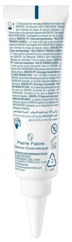 Ducray Keracnyl PP+ Anti-Blemish Cream 30ml (1.01floz)