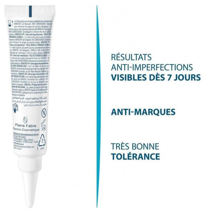 Ducray Keracnyl PP+ Anti-Blemish Cream 30ml (1.01floz)