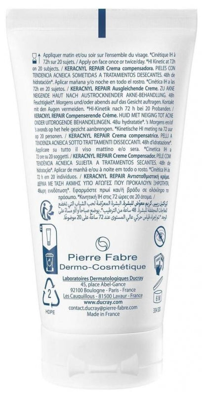 Ducray Keracnyl Repair كريم تعويضي 50ml
