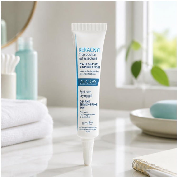 Ducray Keracnyl Spot Care Drying Gel 10ml (0.34floz)